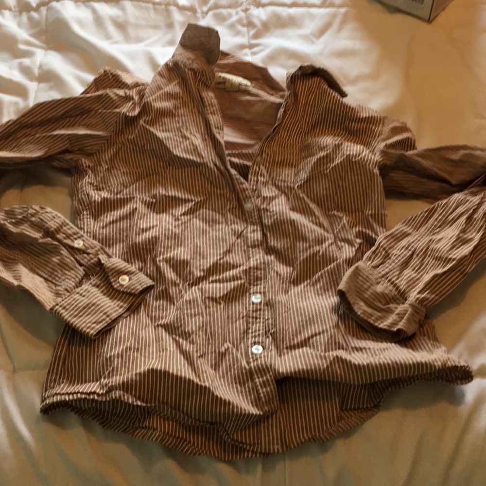 Button down long sleeve shirt
